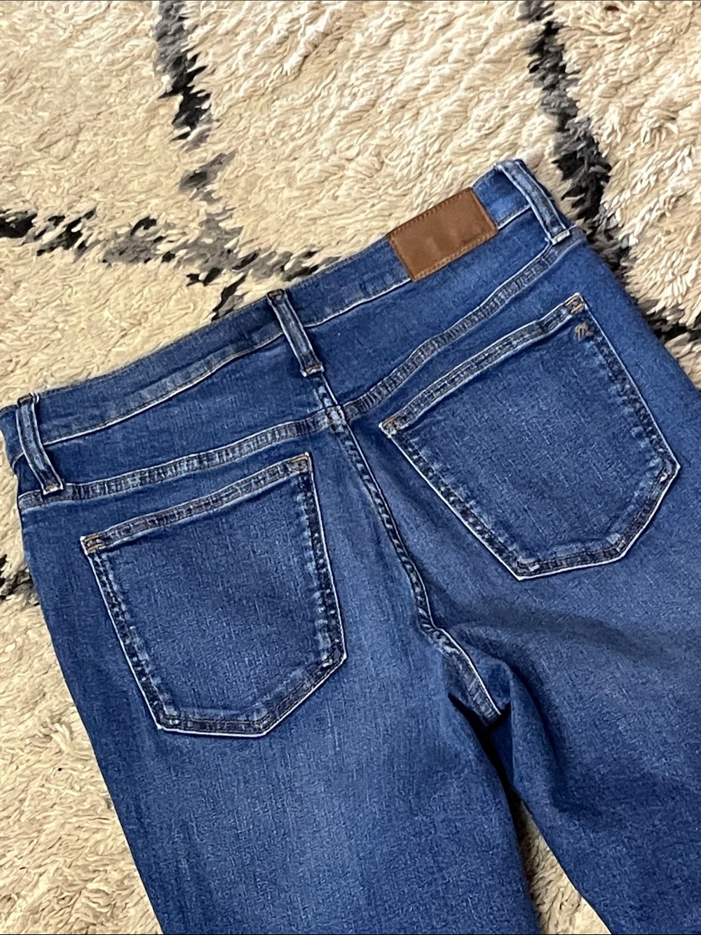 Madewell 10” High-Rise Skinny Jeans Size 29 Medium Wash Stretch Denim NWOT - Picture 7 of 9